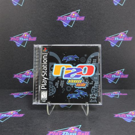 N2O Nitrous Oxide PS1 PlayStation 1 Reg Card Complete CIB