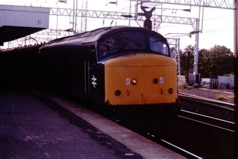 1980s British Rail Br Diesel Loco Birmingham New St Railway Slide 1814 £3 99 Picclick Uk