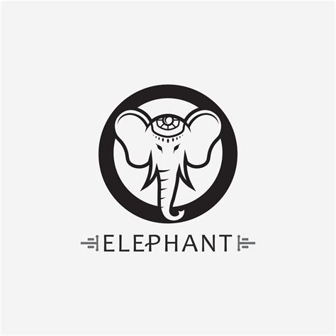 Elephant Logo Vector Illustrator Design Template 36406164 Vector Art at Vecteezy