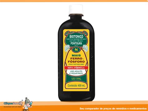 Biotônico Fontoura Abre O Apetite - Biotônico Fontoura - Abridor de Apetite| Cliquefarma