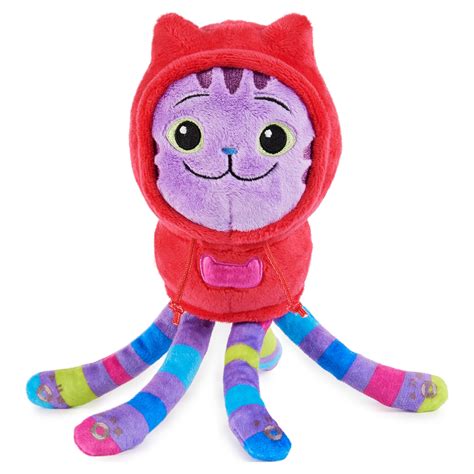 Gabby’s Dollhouse, 10-inch "DJ" Catnip Purr-ific Plush Toy - Walmart.com