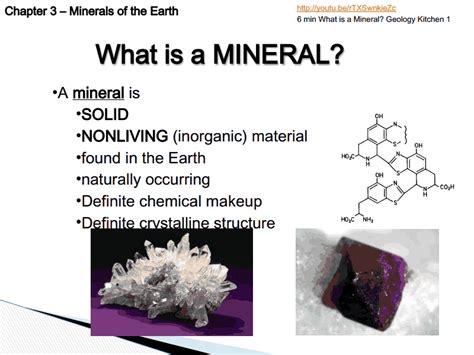 Minerals Of The Earth Ppt For 5th 7th Grade Lesson Planet