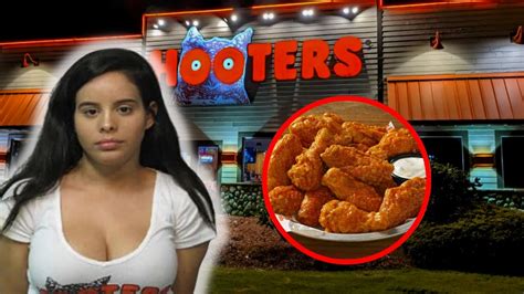 Co Worker Caught A Hooters Waitress Dipping Hot Wings In Her Vagina