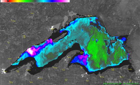 Clear Skies Over The Western Great Lakes Cimss Satellite Blog Cimss