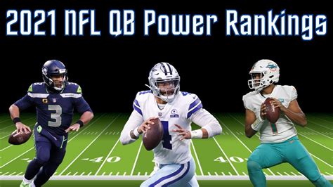 2021 Nfl Qb Power Rankings Win Big Sports