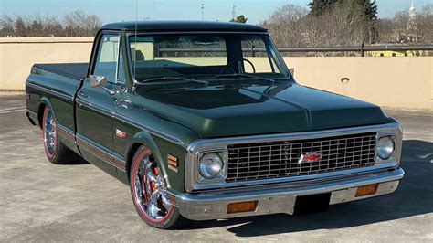 1972 Chevrolet C10 Cheyenne Pickup For Sale At Auction Mecum Auctions