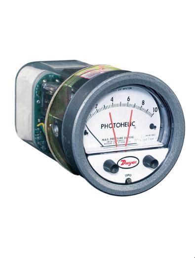 Dwyer Instruments A3010AV | 4ME91 | Pressure Gauge, 0.2 PSI Pressure Range