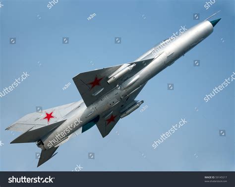 Mig Codification Nato Fishbed Soviet Multipurpose Stock Photo Edit