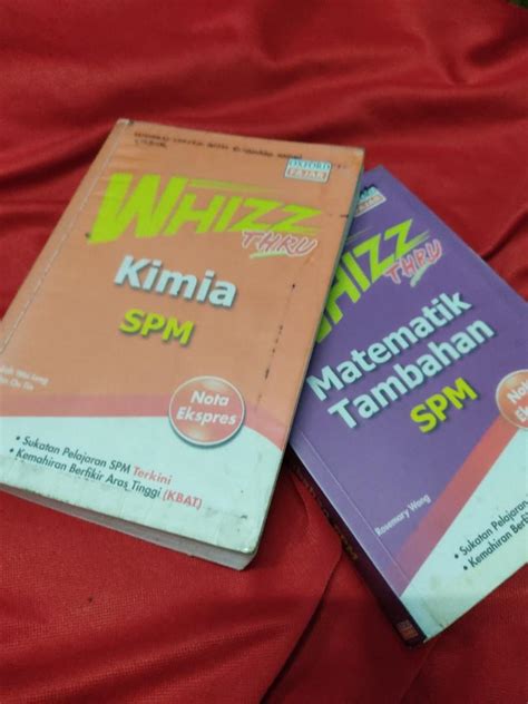 Oxford Fajar Whizz SPM Matematik Tambahan Kimia Hobbies Toys