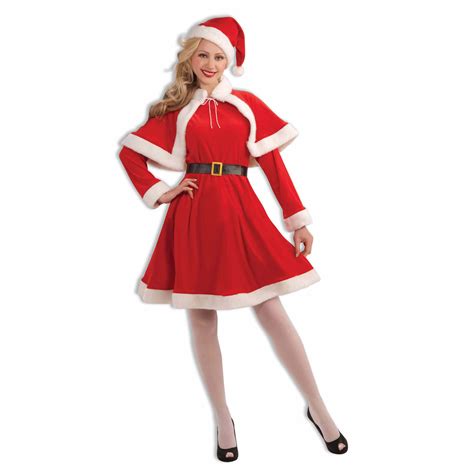 Miss Santa Classic Adult Costume - SpicyLegs.com