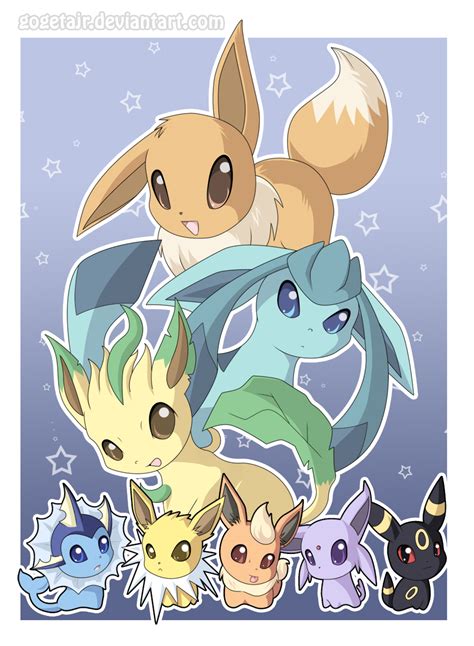 Eeveelution Pokémon Image By Gogetajr 357366 Zerochan Anime