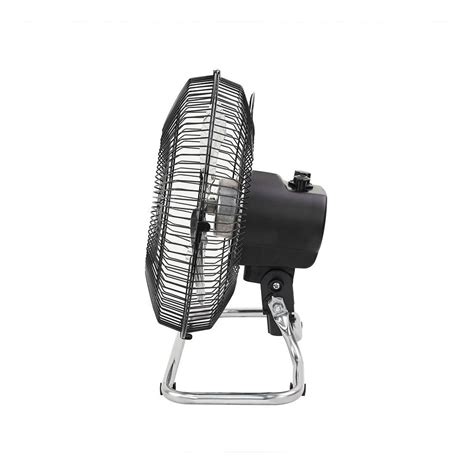 Ventilador De Mesa Y Pared Mytek 3357 Negro Con 3 Aspas Color Plateado