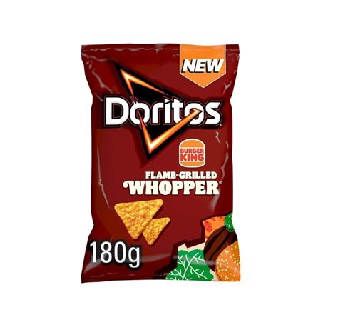 Sale Doritos Burger King Flame Grilled Whopper 180g Approved Food