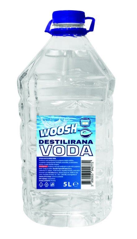 Destilirana voda Woosh 5 l NTL Akcija Njuškalo katalozi