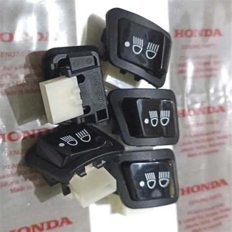 TOMBOL 3 Point Dim Button Light Switch Honda BEAT Fi BEAT POP Blueray