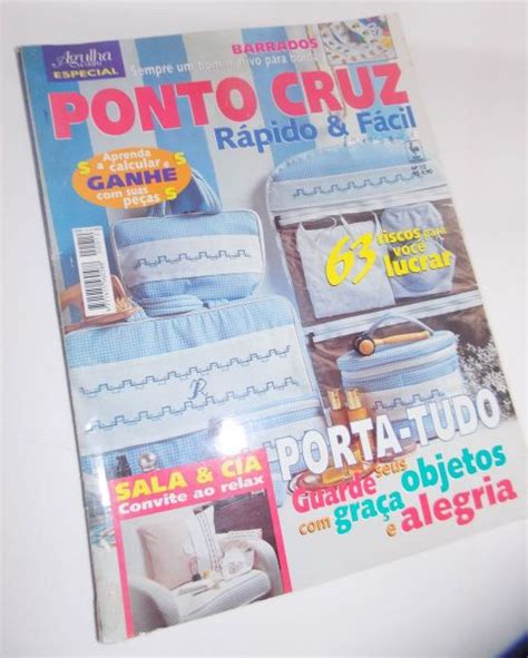 Revista Agulha De Ouro Especial Ponto Cruz Sebo Caminho Do Pinhal