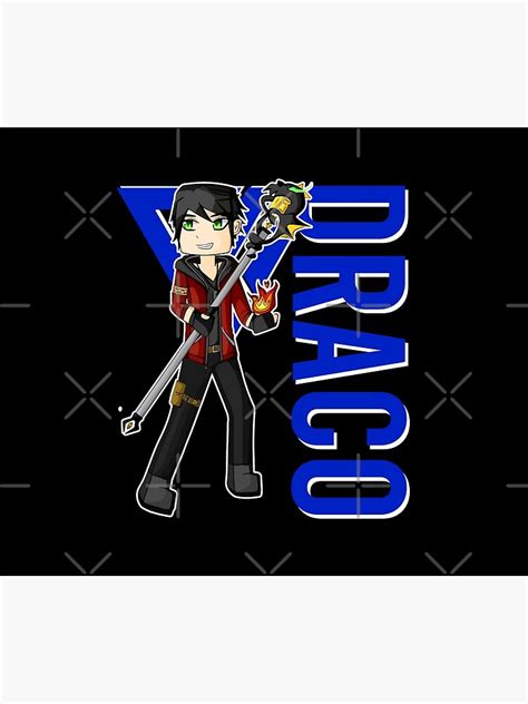 Itsfunneh Draco Krew Dog Gamer Fan Art 2024 Tapestry Itsfunneh Store