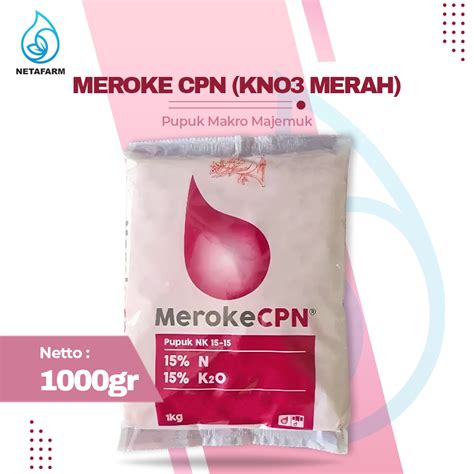 Jual PUPUK MEROKE CPN KNO Merah 1 Kg Shopee Indonesia