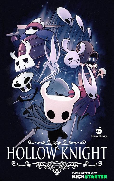 Pin En Gamer Hollow Knight Dibujos De Juegos Dibujos Oscuros