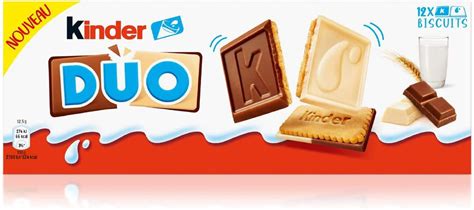 Kinder Duo Chocolate Milk Kinder Biscuits 150 G Grocery And Gourmet Foods