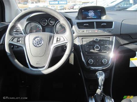 2013 Buick Encore Leather AWD Ebony Dashboard Photo #78648980 ...