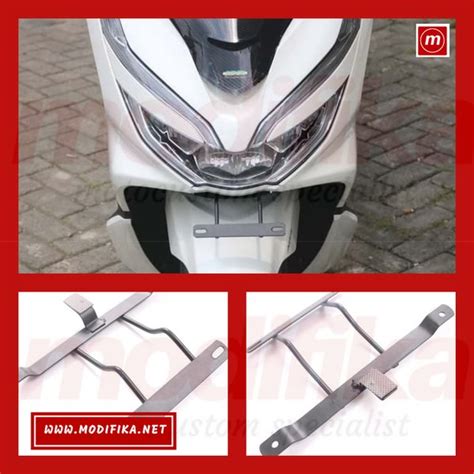 Jual Bracket Plat Nomor Honda New PCX Generic Di Lapak Grosir Moto