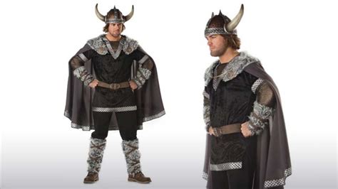 Men S Elite Viking Warrior Costume Decades Halloween Costumes