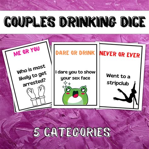 Printable Couples Drinking Game Cards Party Game Adult Game Date Night Cards Game Couples Shower