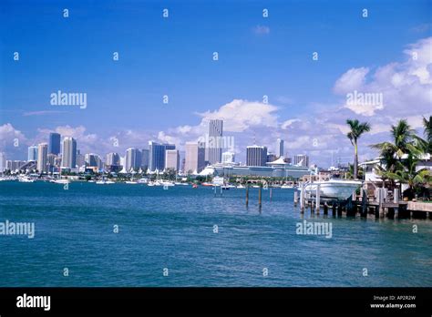 Skyline Miami, Downtown, Miami, Florida, USA Stock Photo - Alamy