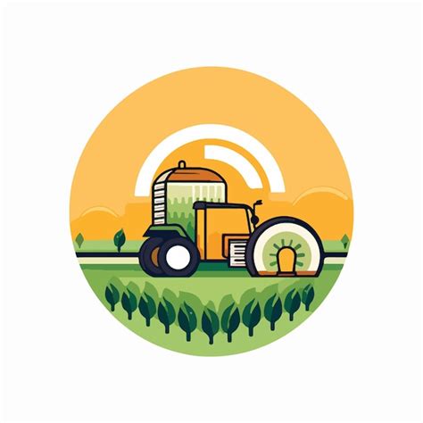 Premium Vector | Agriculture green nature agri logo vector