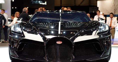 Mens Corner Bugatti Unveils La Voiture Noire The Most Expensive New