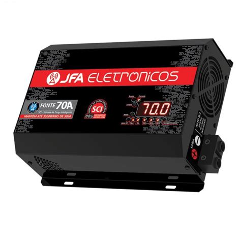 Fonte Automotiva Jfa Sci A Bivolt Volt Metro E Amper Metro