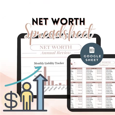 Comprehensive Net Worth Google Sheet Personal Finance Track Net Worth