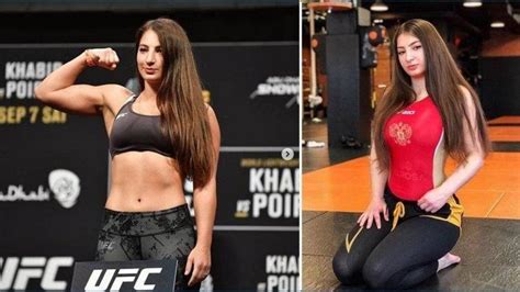 Cantik Dan Seksi Begini Foto Wajah Petarung Ufc Liana Jojua Saat