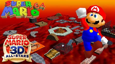 Super Mario 64 Switch 7 16 Lethal Lava Land Youtube