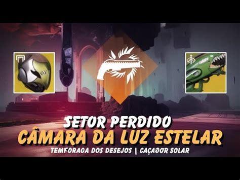 Destiny 2 Setor perdido Câmara da Luz Estelar Mestre solo Bulid