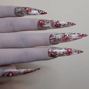 Translucent Opera Nude Gloves With Nails For Performance Bridal Gloves