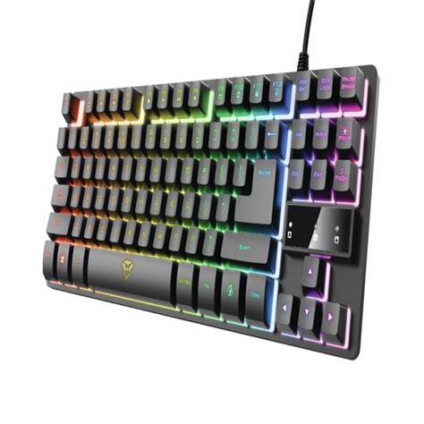 TECLADO GAMER MEMBRANA TRUST GXT 833 THADO