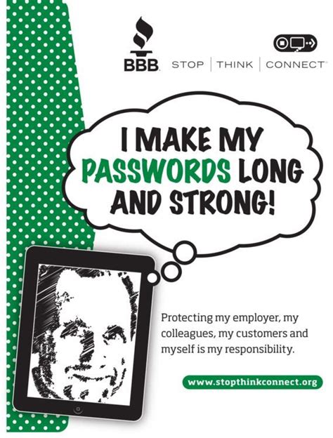 Make Your Passwords Long And Strong Staying Safe Online Online Safety Make It Yourself