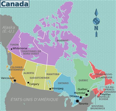 map of regions in canada 1
