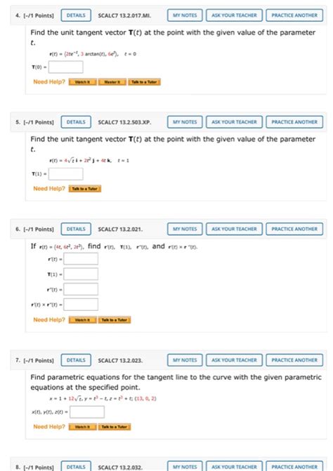 Solved Points Details Scalc Mi My Notes Chegg