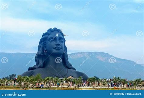 Lord Shiva Statue In Tamil Nadu