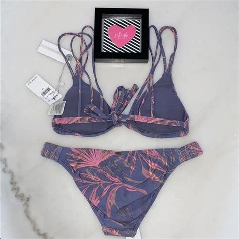 Oneill Swim Oneill Triangle Bikini Top Bottom Set Nwt Poshmark