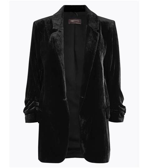 Marks and Spencer Velvet Blazer | Бархатный пиджак, Одежда, Выкройки одежды