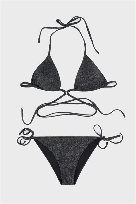 Emporio Armani Bayan Bikini 262706 3R302 00020 SİYAH Exxeselection