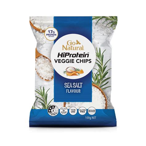 Go Natural Probiotic Chips Sea Salt Flavour | Go Natural Australia