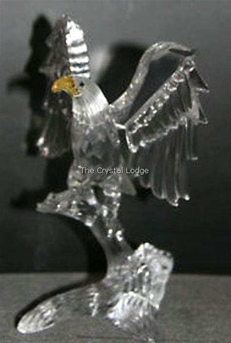 Swarovski Crystal Bald Eagle Mint Boxed Retired Rare For Sale