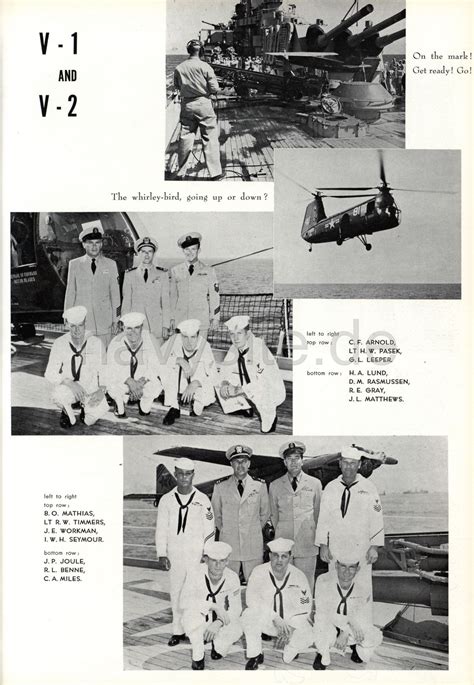 USS Bremerton CA 130 WestPac Cruise Book 1954 Gunnery Department