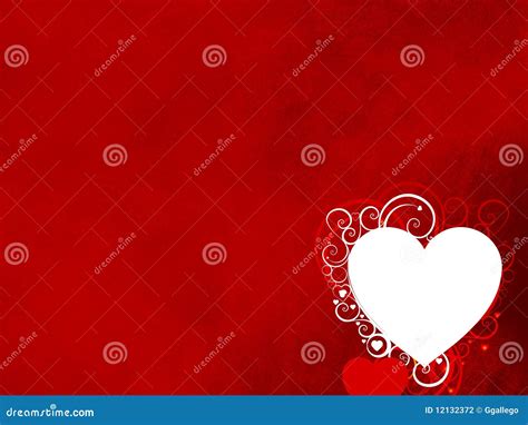 San Valentine Hearts Background Stock Illustration - Illustration of ...