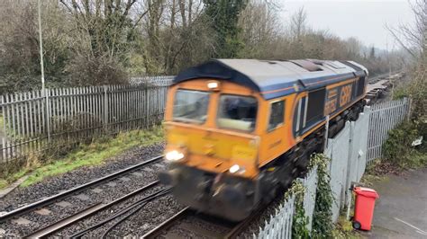 Class 66 66752 The Hoosier State GBRf GB Railfreight YouTube